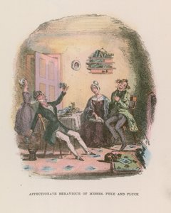 Illustration for Nicholas Nickleby by Hablot Knight Browne