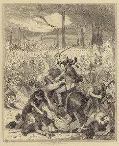 Manchester Massacre by Hablot Knight Browne