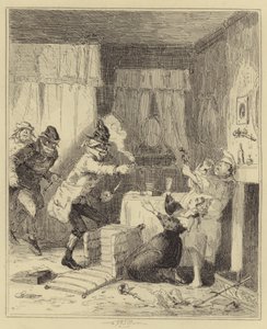 The Burglars by Hablot Knight Browne