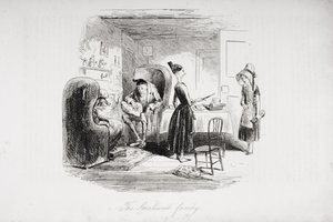 The Smallweed family, illustration from 