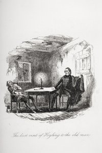 The Last Visit of Heyling to the Old Man by Hablot Knight Browne