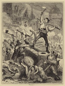 Wilkes Riots by Hablot Knight Browne