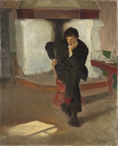 The Dreamer. The Artist Torleiv Stadskleiv by Halfdan Egedius