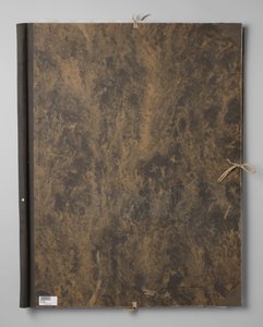 Folder with Documents and Fragments Belonging to Malle Babbe by Han van Meegeren