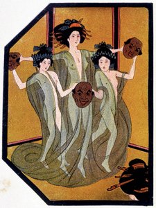 Entrance of Young Japanese by Hanabusa Itcho