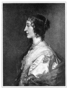 Henrietta Maria of France 1609-1669, 1899 by Hanfstaengel