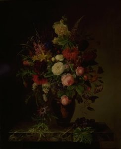 A Vase with Flowers
