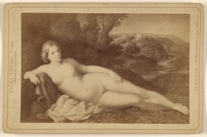 Palma Vecchio: Venus, Dresden Gallery by Hanns Hanfstaengl