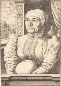 Felicitas von Eckh (-Freyberg) by Hanns Lautensack