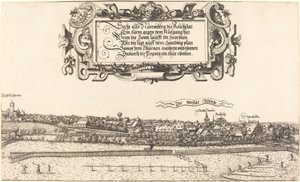 View of Nuremberg from the East [right section] by Hanns Lautensack