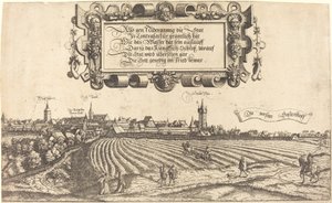 View of Nuremberg from the West by Hanns Lautensack