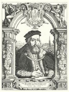 Ferdinand I, Holy Roman Emperor (engraving) by Hanns Sebald Lautensack