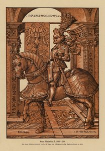 Maximilian I, Holy Roman Emperor by Hans (after) Burgkmair