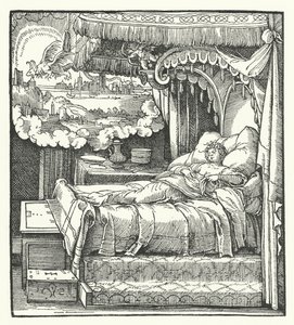 The Vision of the Sibyl by Hans (after) Burgkmair