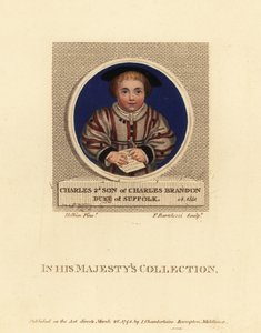 Charles Brandon, 3rd Duke of Suffolk by Hans (after) Holbein the Younger