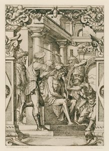 Jesus Christ, Crowned with Thorns by Hans (after) Holbein the Younger