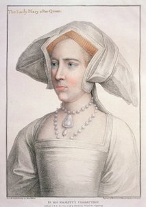 Mary Tudor (1516-58) Engraved by Francesco Bartolozzi (1727-1815)