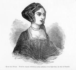 Queen Anne Boleyn by Hans (after) Holbein the Younger
