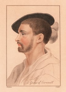 Simon George of Quocoute, Cornwall by Hans (after) Holbein the Younger