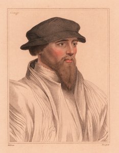 Sir John Gage, English courtier and politician by Hans (after) Holbein the Younger
