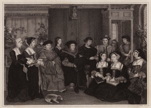 The Family of Sir Thomas More by Hans (after) Holbein the Younger