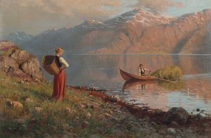 Date by the Fjord by Hans Andreas Dahl