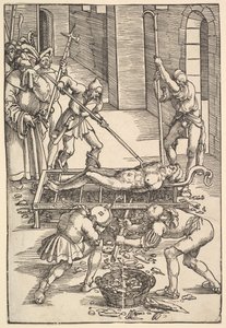Martyrdom of St. Lawrence by Hans Baldung