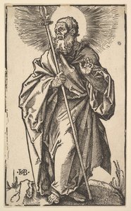 Saint Thomas from Christ and the Apostles, 1519 by Hans Baldung