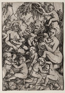 The Two Mothers by Hans Baldung