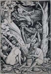 Witches Casting Spells During Witches
