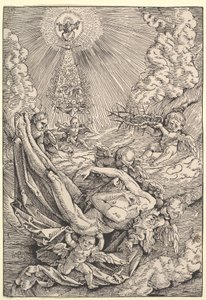 The Body of Christ Carried by Angels towards Heaven by Hans Baldung Grien