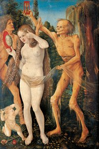 Youth and death by Hans Baldung Grien