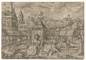 Bathsheba Receives the Message from Uriah (The Life of David)