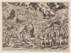 The Pairs of Animals Entering the Ark by Hans Bol