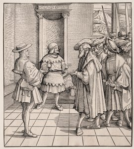 The Bad Advice of One Little Man to Another by Hans Burgkmair