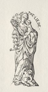 The Seven Virtues: Love by Hans Burgkmair