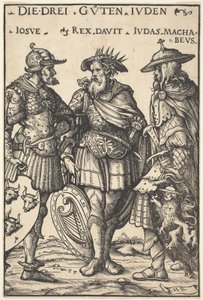 Joshua, David and Judas Maccabaeus by Hans Burgkmair I