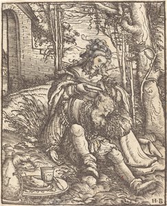 Samson and Delilah by Hans Burgkmair I