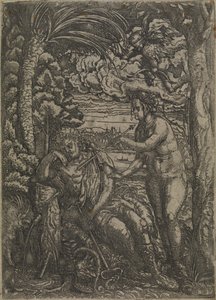 Venus and Mercury by Hans Burgkmair d.Æ.