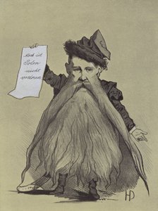 Caricature of Polish Patriot Franciszek Smolka
