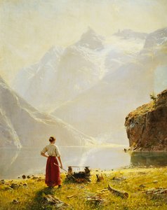 A Summer Day on a Norwegian Fjord
