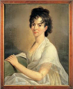 Portrait of Costanze Weber, wife of Wolfgang Amadeus Mozart