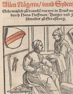 New Modelbuch allen Nägerin u. Sydenstickern Title Page, 1r, 1556