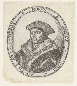 Portrait of Thomas More by Hans Holbein (II) (attributed to)