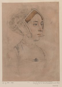 Anne Boleyn by Hans, Holbein