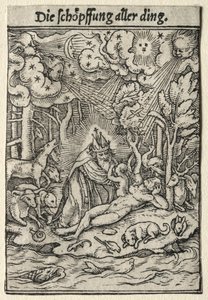 Dance of Death: The Creation by Hans Holbein