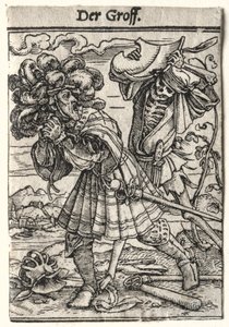 Dance of Death: The Earl, c. 1526 by Hans Holbein