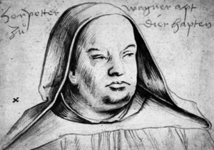 Portrait of Peter Wagner, Abbot of Thierhaupten