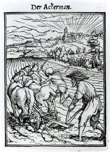 Death and the Ploughman, from 