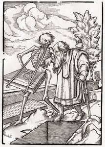 Death Comes to the Old Man, or the Hermit, from 